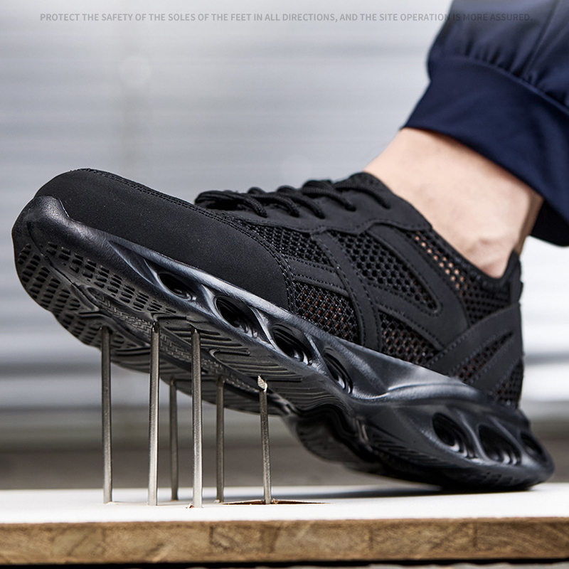 Breathable Men Work Safety Sho - огляд і ціна Sneaker Care