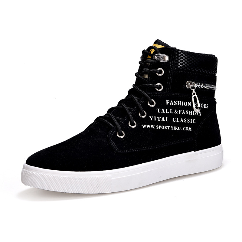 Men's Black High-Top Sneakers  - огляд і ціна Sneaker Career