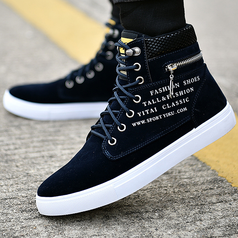 Men's Black High-Top Sneakers  - огляд і ціна Sneaker Career
